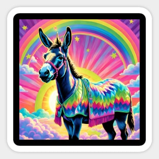 80s Retro Donkey! Sticker